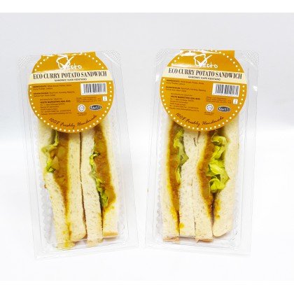 Eco Curry Potato Sandwich