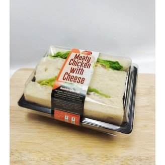 Meaty Chicken with Cheese Sandwich